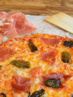 Una foto de Pizza serrana