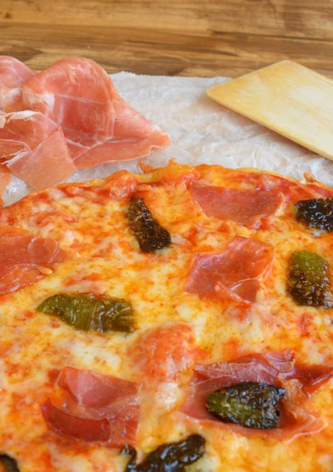 Una foto de Pizza serrana