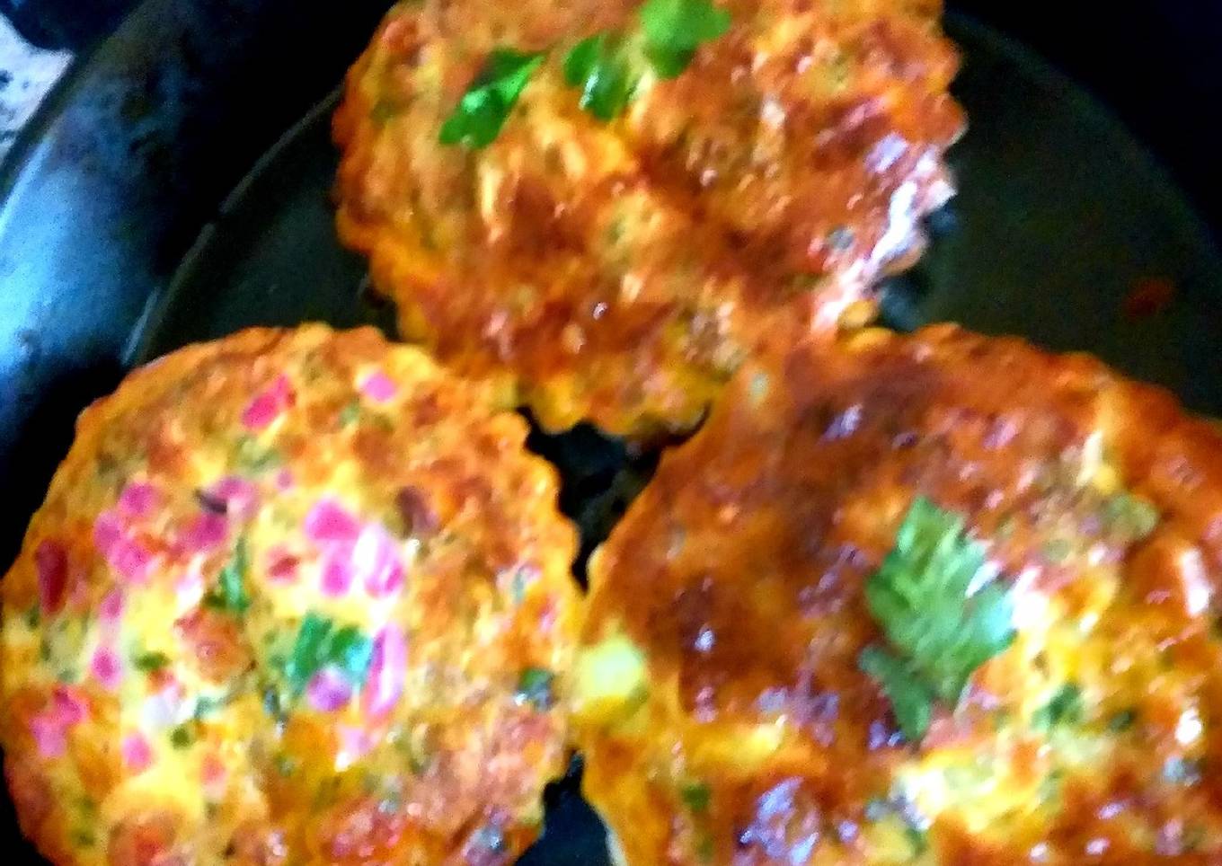 Green broccoli quiches🥦🌶🍗🥕
