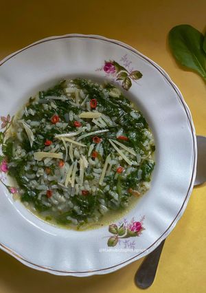 A picture of Spinach & Rice Soup.