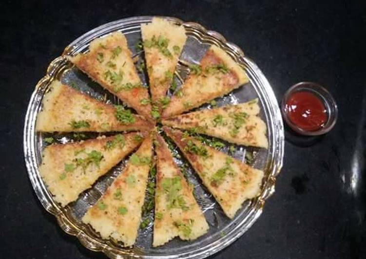 How to Make Homemade Rava triangle