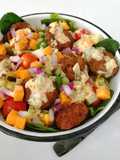 Ensalada de hamburguesitas🥗🍔