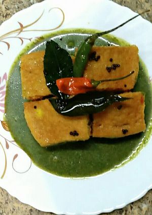 ধোকলা (dhokla recipe in bengali) রেসিপির প্রধান ছবি