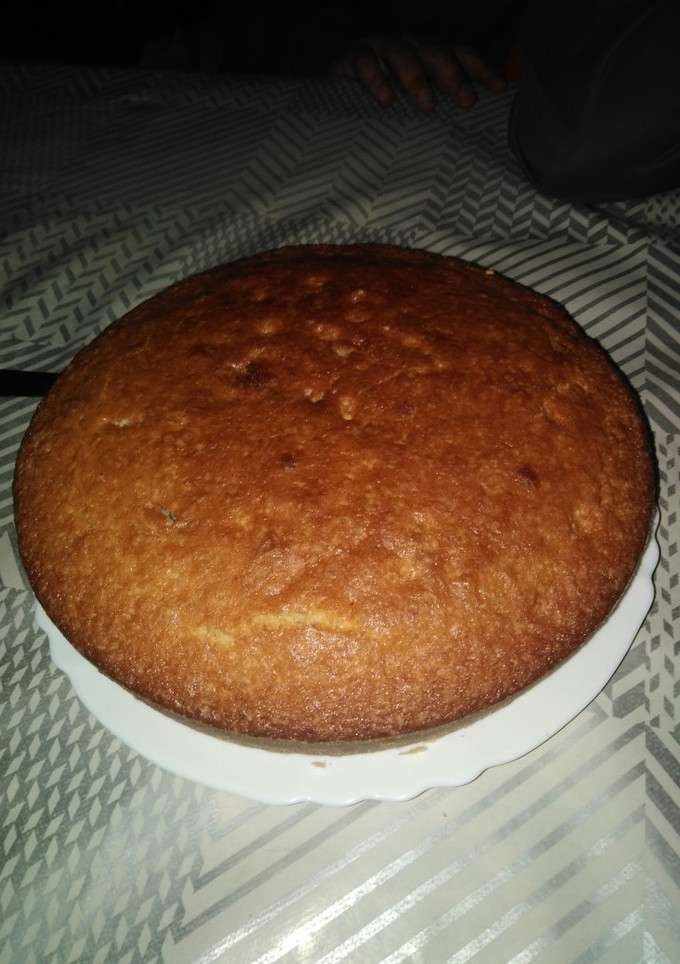 Una foto de Bizcocho de coco rallado y nueces
