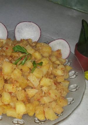 صورة لوصفة بطاطا بالفرن 🍟🍱