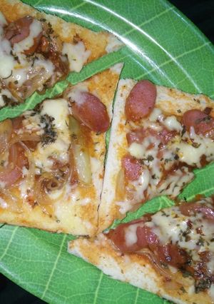 Foto resep Pizza Bolognais Teflon Sederhana #BikinRamadanBerkesan