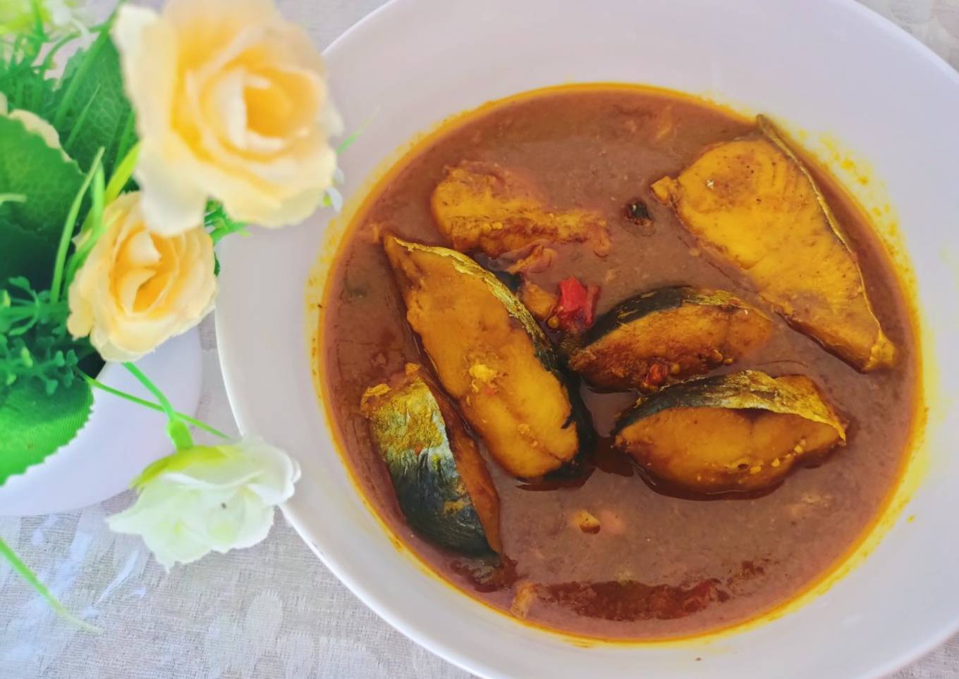 Asam pedas ikan tenggiri