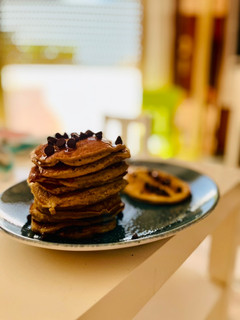 Una foto de Tortitas de avena y plátano en Thermomix