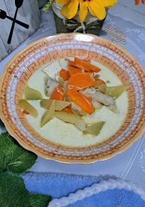 Foto resep Lodeh Labu Siam Wortel Anak 2+