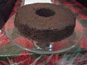 Una foto de tarta de chocolate