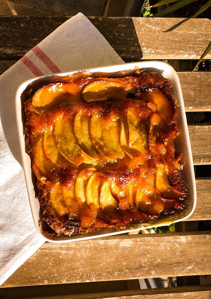 Una foto de Tarta de manzana🍎
