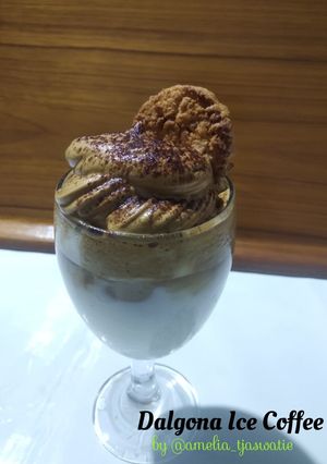 Foto resep 09. Dalgona Ice Coffee