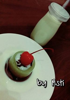 Foto resep Puding Alpuklat (Alpukat dan coklat)