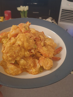 Foto resep Udang saus telor asin