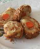 Polpettone di patate e lenticchie