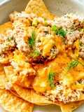 Tuna Melt-ish Tortilla Chip Bowl