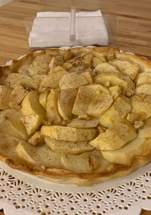 Una foto de Tarta express de manzana