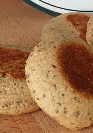 Une photo de Muffins Anglais avoine et graines de chia