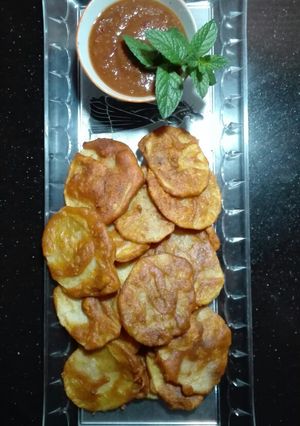 A picture of Potatoes Filters (Pakora).