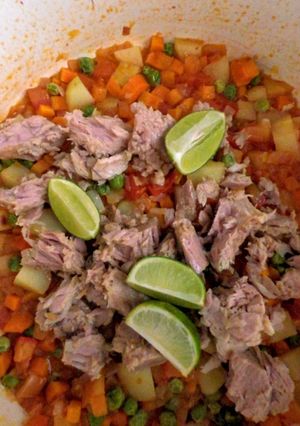 Una foto de Cau cau de pescado 🇵🇪✅