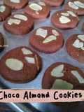 Choco Almond Cookies