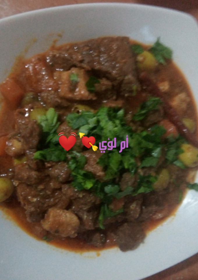 صورة لوصفة شطيطحة لحم