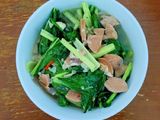 Tumis Sawi Sosis ala Chinese Foods