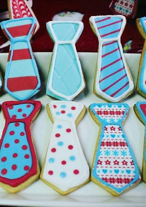 Foto principal de Galletas en forma de corbata - Día del padre