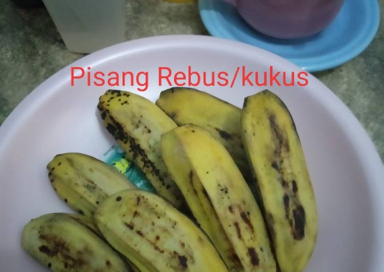 Resep Pisang rebus/kukus yang sempurna