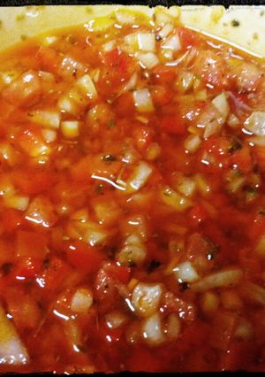 Una foto de Salsa criolla a mi manera