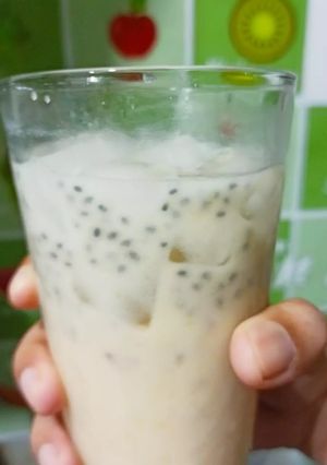 Foto resep Es jeruk Selasih