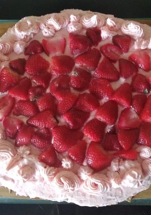 Foto resep Strawberry Creamy Crêpe Cake