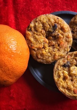 Una foto de Muffins de Mandarina 🍊 con Chocolate🍫