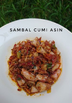 Foto resep Sambal Cumi Asin