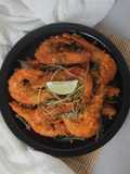 Salted egg prawns / Udang Telur Asin