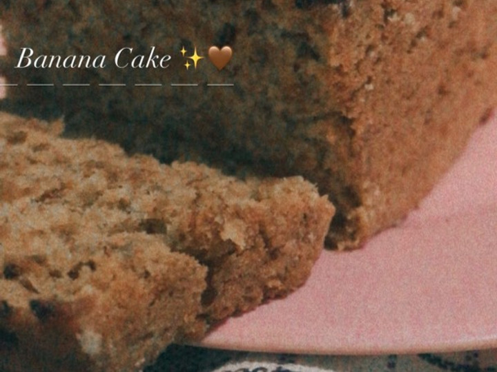 Yuk intip, Resep bikin Banana cake - 1 telur dijamin menggugah selera