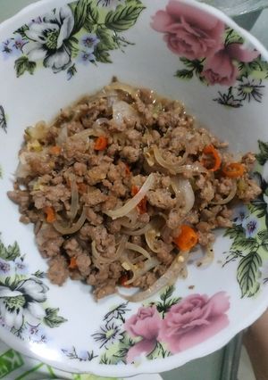 Foto resep Daging cincang teriyaki