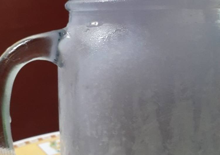 Resep masakan Es milky kembang telang | Cara Masak Es milky kembang telang Yang Bikin Ngiler