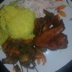 A picture of Tumeric Rice.