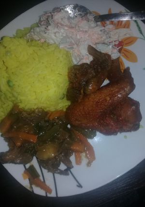 A picture of Tumeric Rice.