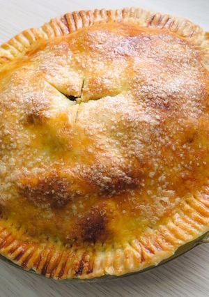 Hình của món BÁNH TÁO (APPLE PIE).