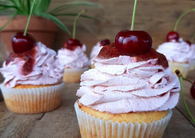 Cupcake alla ciliegia