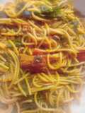 Spaghetti with beans