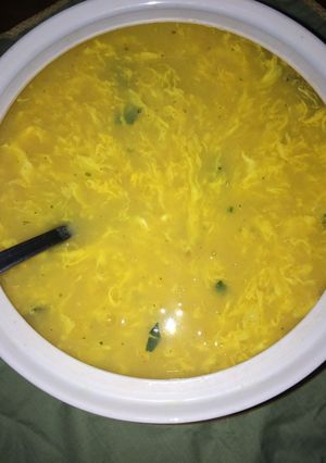 Tojásos leves (újítva) recept fotója