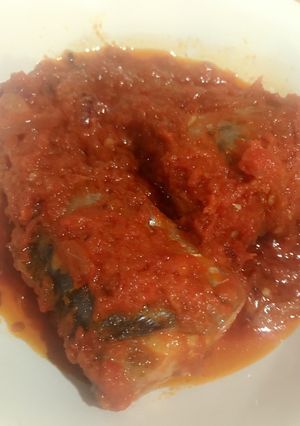 A picture of Titus fish stew.