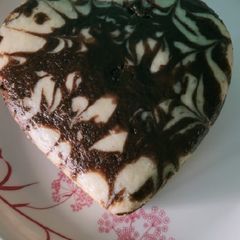 A picture of Chocolate Marble cake.