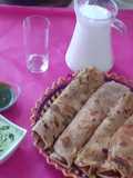 Aloo Pratha (Potato Stuffed Flat Bread)