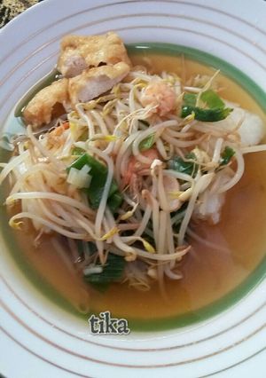Foto resep Lontong kecambah