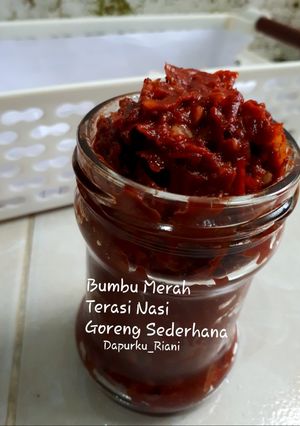 Foto resep 75. Bumbu Merah Terasi Nasi Goreng Sederhana