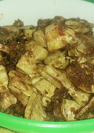 Foto resep Sambal nangka goreng